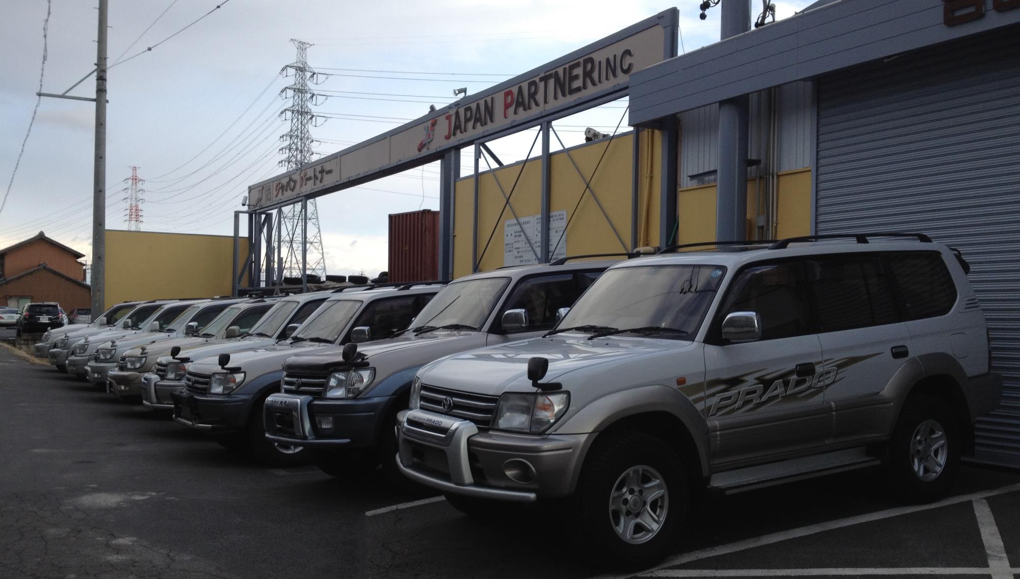 Imported vehicle shipping at the port